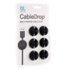 BlueLounge CableDrop Τακτοποιητής Καλωδίων Μαύρο BL-CD-BLK